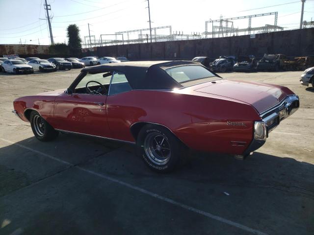 4H67J2H230166 - 1972 BUICK SKYLARK CU RED photo 2