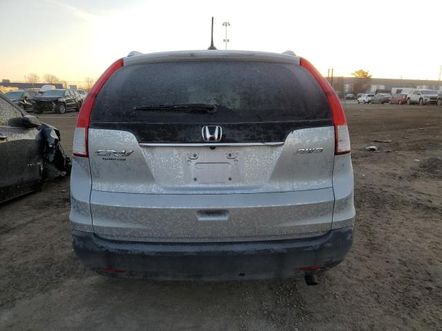 2HKRM4H77CH608495 - 2012 HONDA CR-V EXL SILVER photo 6