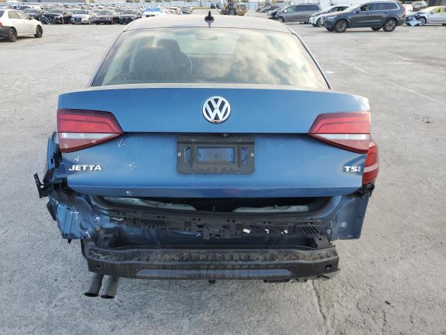 3VW267AJ5GM296483 - 2016 VOLKSWAGEN JETTA S BLUE photo 6