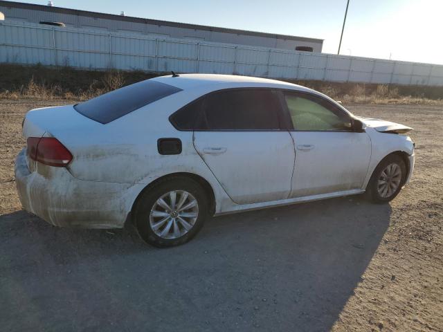 1VWAP7A31DC016758 - 2013 VOLKSWAGEN PASSAT S WHITE photo 3