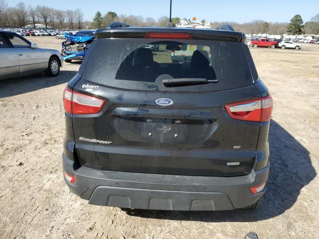 MAJ3S2GE8LC335262 - 2020 FORD ECOSPORT SE BLACK photo 6