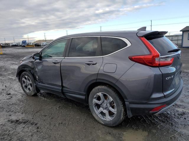 2HKRW2H81JH638998 - 2018 HONDA CR-V EXL GRAY photo 2