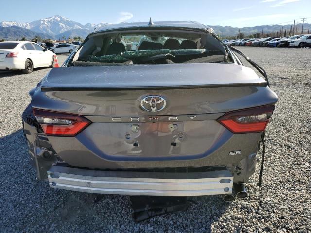 4T1G11AK8RU228234 - 2024 TOYOTA CAMRY SE NIGHT SHADE GRAY photo 6