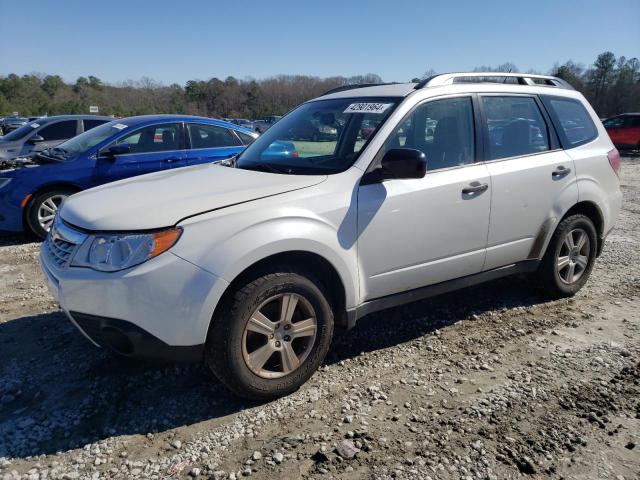 JF2SHABC4DH410999 - 2013 SUBARU FORESTER 2.5X WHITE photo 1