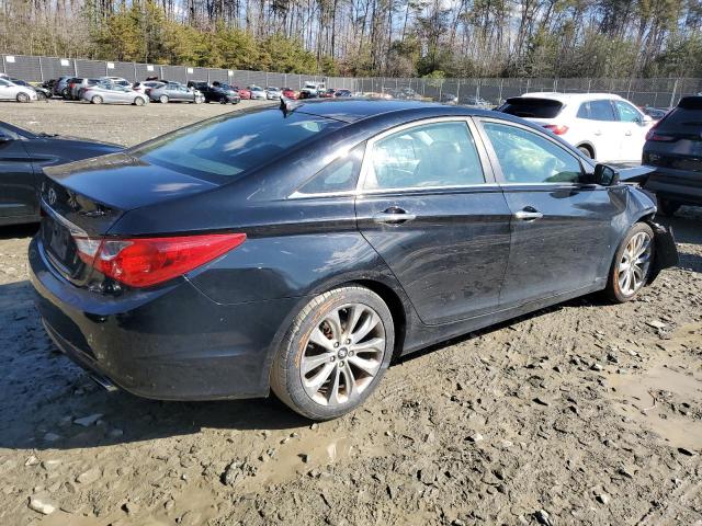 5NPEC4AC9BH305483 - 2011 HYUNDAI SONATA SE BLACK photo 3