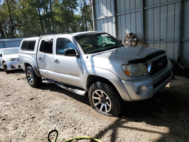 5TELU4EN8AZ692703 - 2010 TOYOTA TACOMA DOUBLE CAB SILVER photo 4