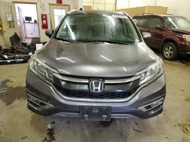 2HKRM4H78GH669019 - 2016 HONDA CR-V EXL GRAY photo 5