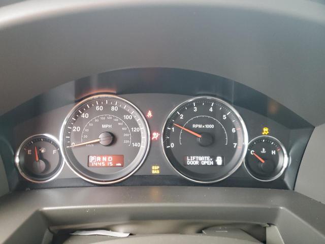 1J8HG48K48C236696 - 2008 JEEP COMMANDER SPORT შავი ფოტო 9