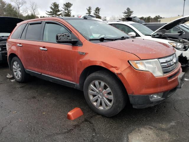 2FMDK49C17BA62253 - 2007 FORD EDGE SEL PLUS ORANGE photo 4