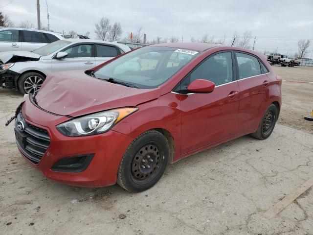 KMHD35LH1GU300863 - 2016 HYUNDAI ELANTRA GT RED photo 1