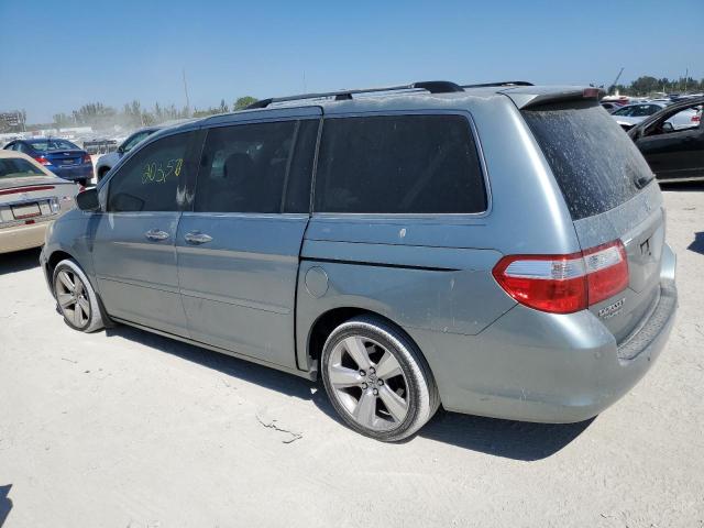 5FNRL38887B009373 - 2007 HONDA ODYSSEY TOURING SILVER photo 2