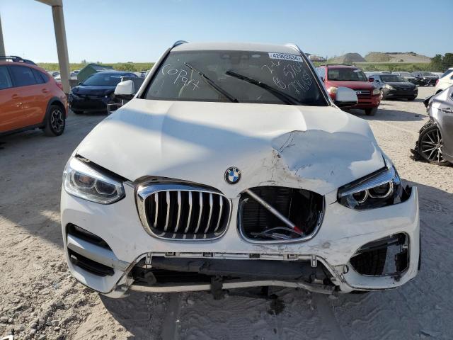 5UXTY3C02L9B95264 - 2020 BMW X3 SDRIVE30I WHITE photo 5