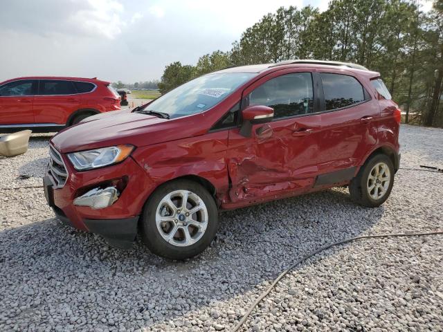 MAJ3S2GE1KC254893 - 2019 FORD ECOSPORT SE Bordeaux photo 1
