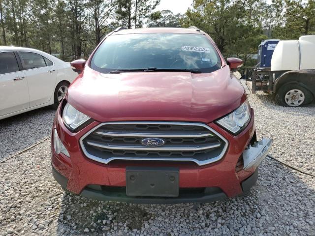 MAJ3S2GE1KC254893 - 2019 FORD ECOSPORT SE Bordeaux photo 5