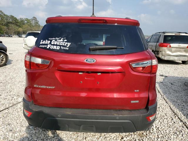 MAJ3S2GE1KC254893 - 2019 FORD ECOSPORT SE Bordeaux photo 6