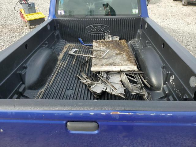 1FTYR10D73PB30788 - 2003 FORD RANGER BLUE photo 10