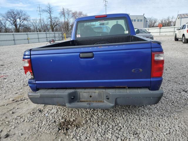 1FTYR10D73PB30788 - 2003 FORD RANGER BLUE photo 6