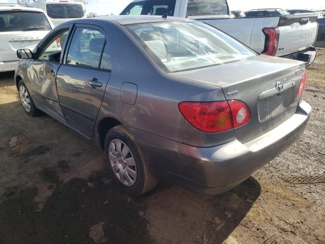 1NXBR32E24Z342133 - 2004 TOYOTA COROLLA CE GRAY photo 2