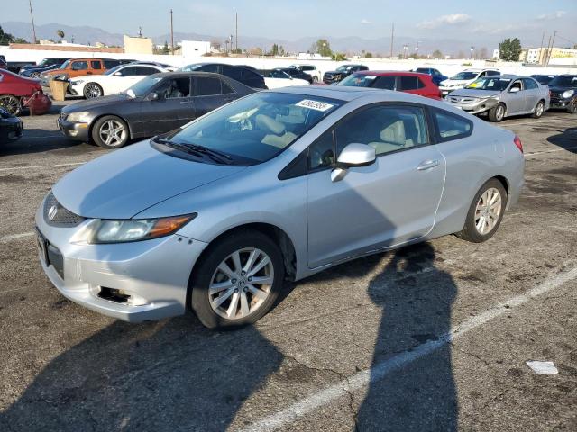 2HGFG3B18CH555695 - 2012 HONDA CIVIC EXL SILVER photo 1