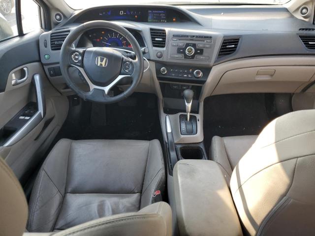 2HGFG3B18CH555695 - 2012 HONDA CIVIC EXL SILVER photo 8