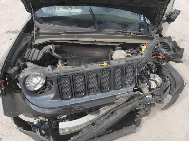 ZACCJABB4HPE81648 - 2017 JEEP RENEGADE LATITUDE BLACK photo 12