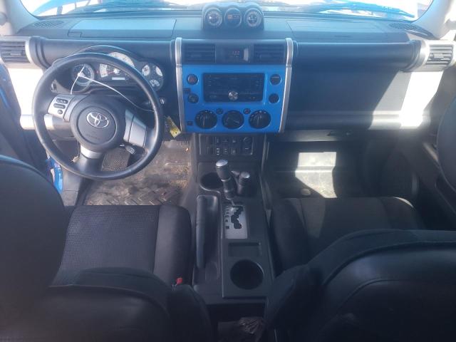 JTEBU11F870029578 - 2007 TOYOTA FJ CRUISER BLUE photo 8