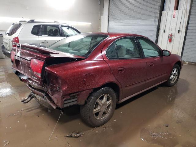 1G3NL52E62C105923 - 2002 OLDSMOBILE ALERO GL RED photo 3