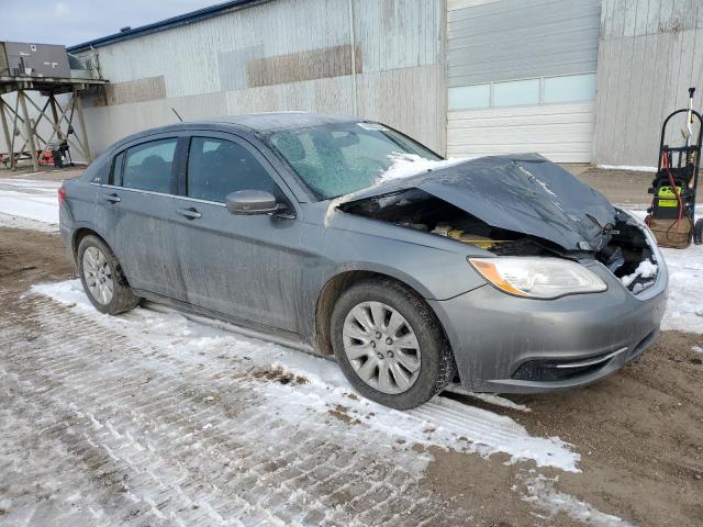 1C3CCBAB3DN696690 - 2013 CHRYSLER 200 LX GRAY photo 4