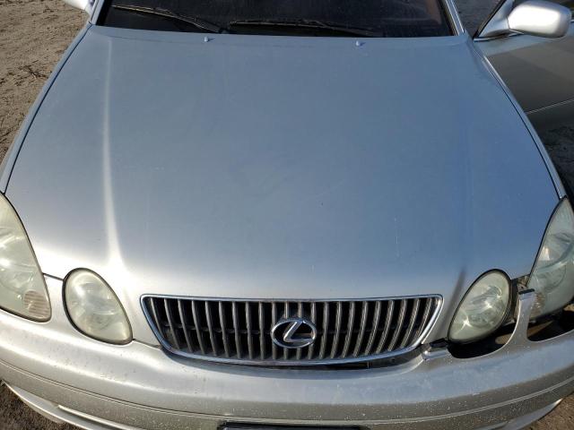 JT8BD69S020166363 - 2002 LEXUS GS 300 SILVER photo 11