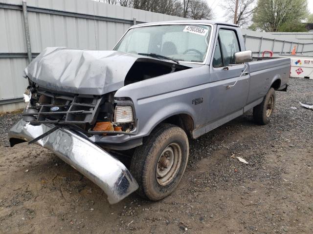 1FTHF25H6VEC59713 - 1997 FORD F250 GRAY photo 1