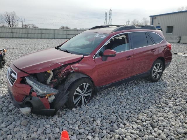 4S4BSANC3J3273215 - 2018 SUBARU OUTBACK 2.5I LIMITED BURGUNDY photo 1