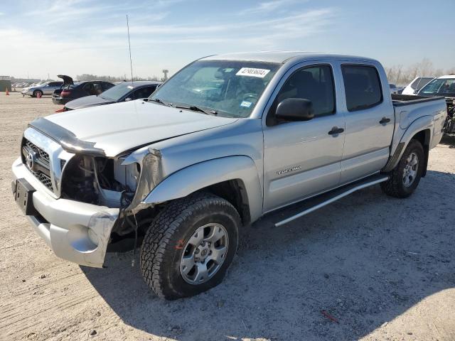 3TMJU4GN5BM123584 - 2011 TOYOTA TACOMA DOUBLE CAB PRERUNNER SILVER photo 1