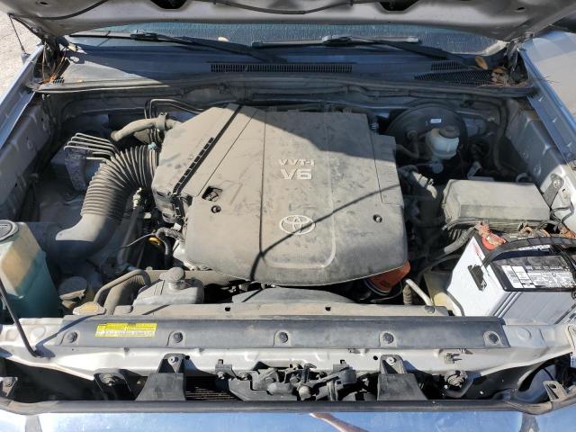 3TMJU4GN5BM123584 - 2011 TOYOTA TACOMA DOUBLE CAB PRERUNNER SILVER photo 11