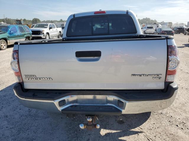 3TMJU4GN5BM123584 - 2011 TOYOTA TACOMA DOUBLE CAB PRERUNNER SILVER photo 6
