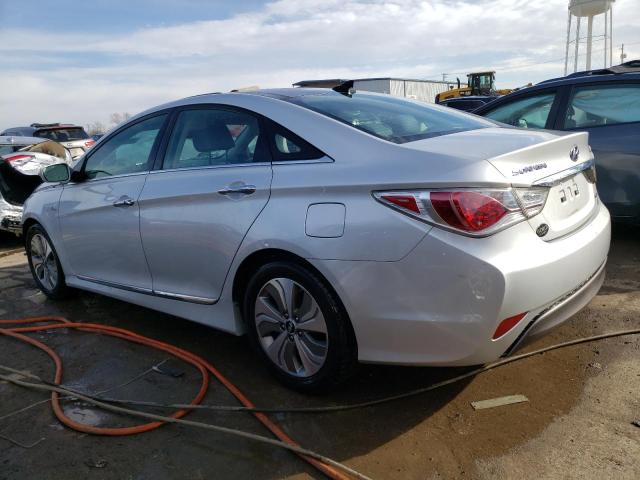 KMHEC4A42FA051892 - 2015 HYUNDAI SONATA HYBRID SILVER photo 2