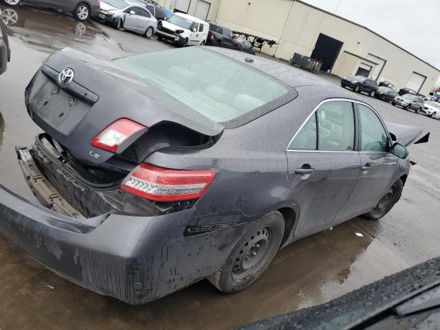 4T4BF3EK2BR185961 - 2011 TOYOTA CAMRY BASE GRAY photo 3