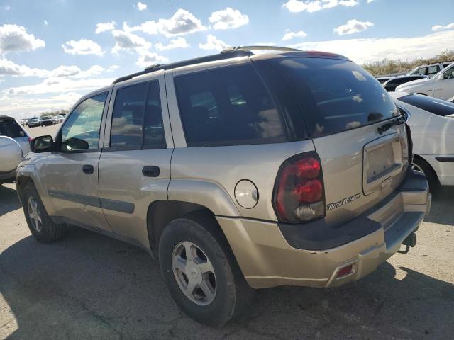 1GNDT13SX42286047 - 2004 CHEVROLET TRAILBLAZE LS TAN photo 2