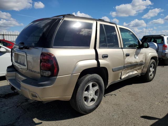 1GNDT13SX42286047 - 2004 CHEVROLET TRAILBLAZE LS TAN photo 3