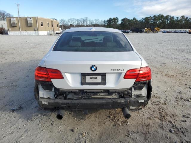 WBAKG7C54BE801845 - 2011 BMW 335 I WHITE photo 6