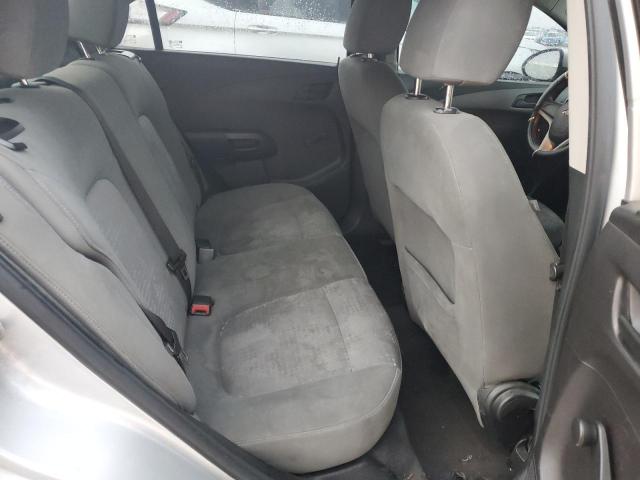 1G1JB5SHXH4103695 - 2017 CHEVROLET SONIC LS SILVER photo 10