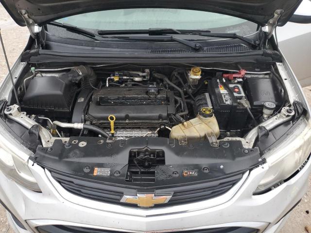 1G1JB5SHXH4103695 - 2017 CHEVROLET SONIC LS SILVER photo 11