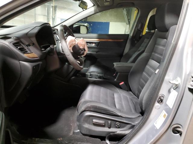 2HKRW2H52JH690145 - 2018 HONDA CR-V EX SILVER photo 7