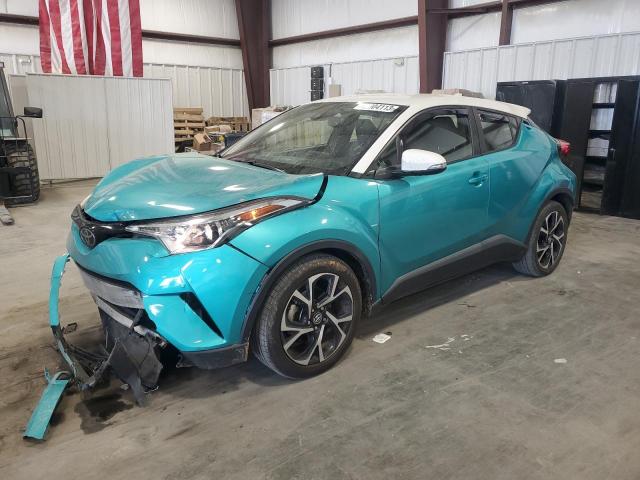 JTNKHMBX5J1011120 - 2018 TOYOTA C-HR XLE TURQUOISE photo 1
