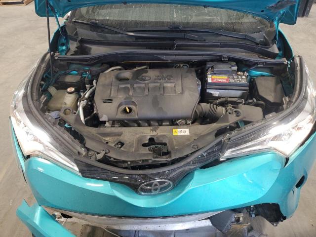 JTNKHMBX5J1011120 - 2018 TOYOTA C-HR XLE TURQUOISE photo 12