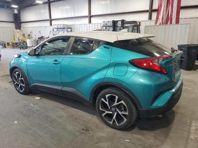 JTNKHMBX5J1011120 - 2018 TOYOTA C-HR XLE TURQUOISE photo 2