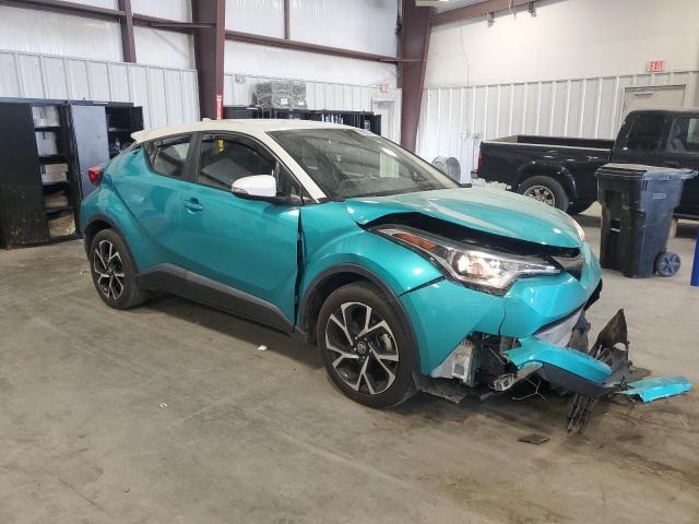 JTNKHMBX5J1011120 - 2018 TOYOTA C-HR XLE TURQUOISE photo 4