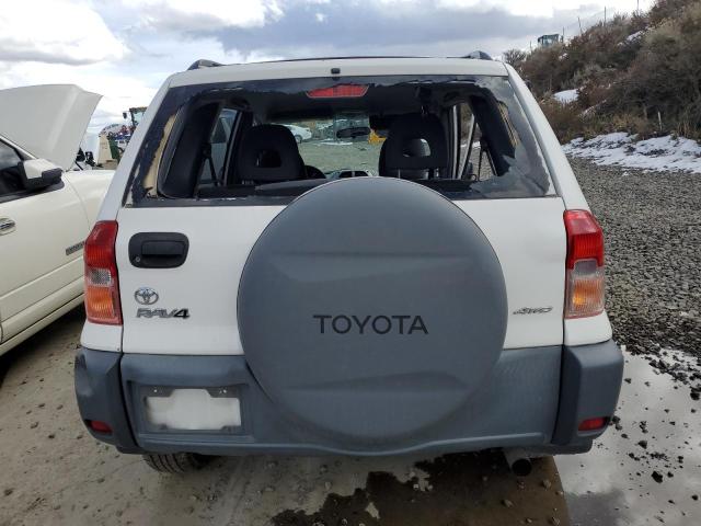 JTEHH20V516008205 - 2001 TOYOTA RAV4 WHITE photo 6