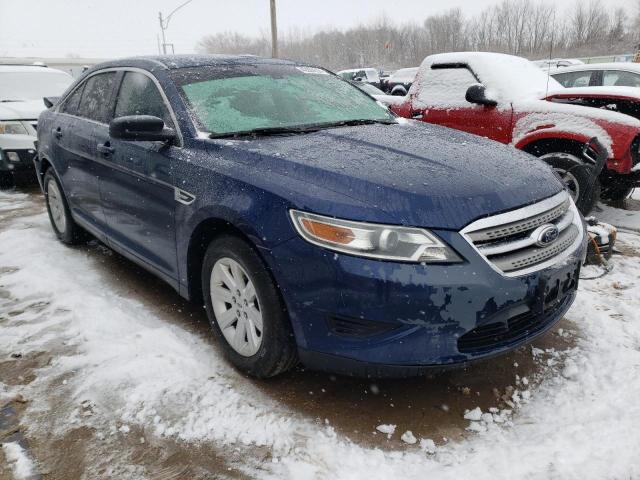 1FAHP2DW2CG105035 - 2012 FORD TAURUS SE BLUE photo 4