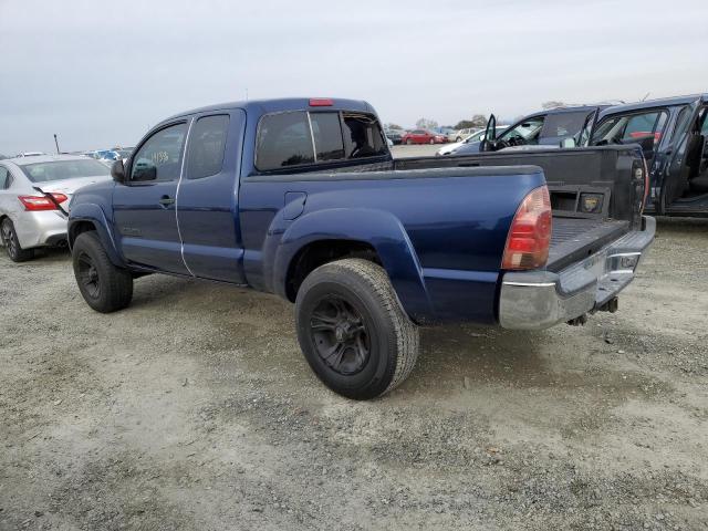 5TETU62N55Z009457 - 2005 TOYOTA TACOMA PRERUNNER ACCESS CAB BLUE photo 2