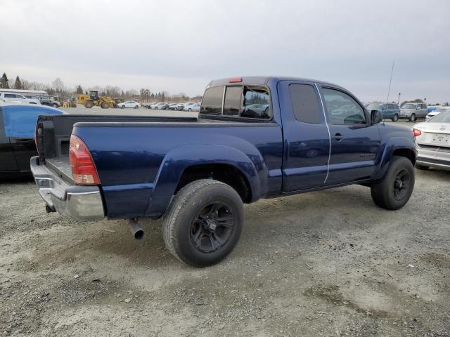 5TETU62N55Z009457 - 2005 TOYOTA TACOMA PRERUNNER ACCESS CAB BLUE photo 3